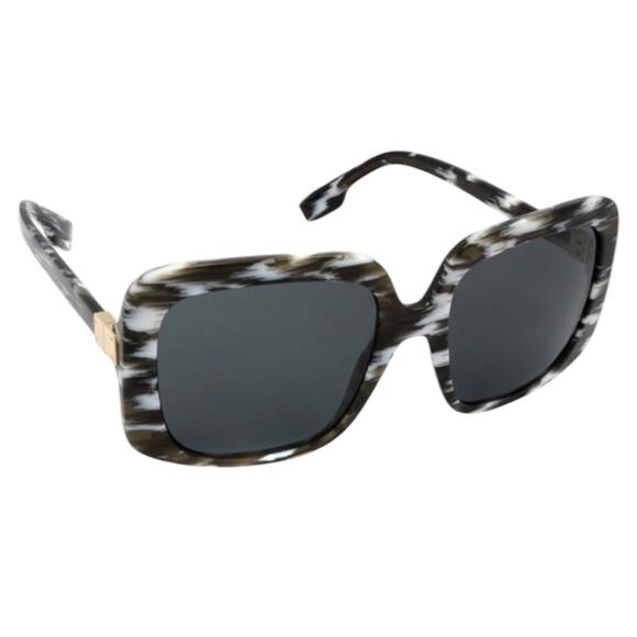 *NWOT Burberry Penelope Dark Grey Square Ladies Sunglasses - Picture 2 of 5